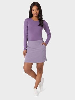 32 Degrees Lavender Athletic Skort